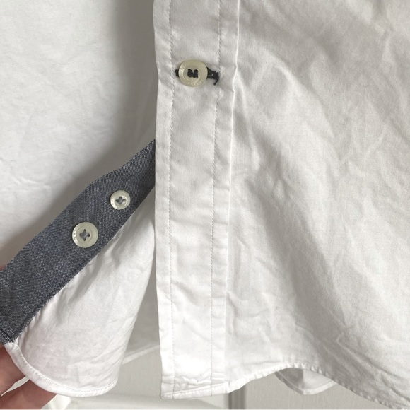 Nautica Classic Fit Stretch Cotton Shirt - Picture 6 of 14